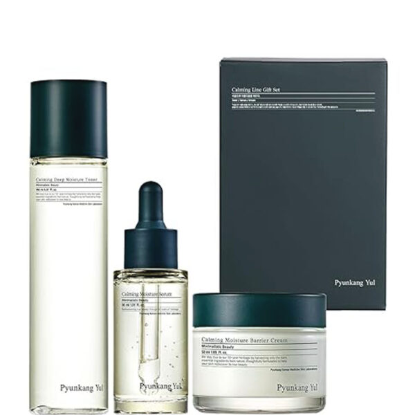 Pyunkang Yul Calming Line Gift Set (Toner + Serum + Cream)