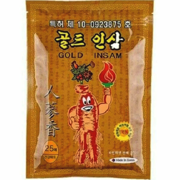 Gold Insam Ginseng-Pflaster 25 Stk.