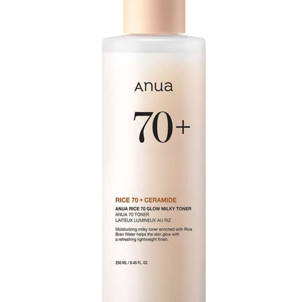 Anua Rice 70 Glow Milky Toner, 250 ml