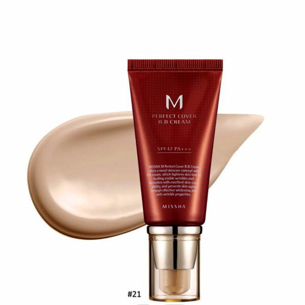 Missha M Perfect Cover BB Cream SPF42 PA+++, No.21 (50 ml)