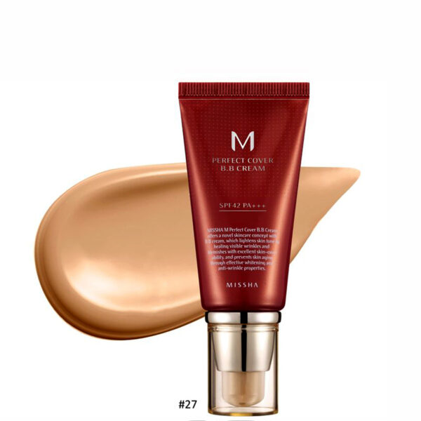 Missha M Perfect Cover BB Cream SPF42 PA+++, No.27 (50 ml)