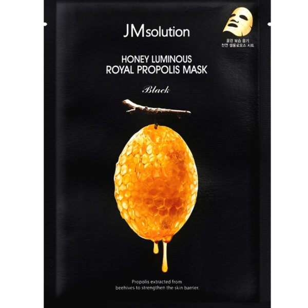 JMsolution Honey Luminous Royal Propolis Mask Black 30 ml
