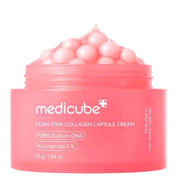 Medicube PDRN Pink Collagen Kapselcreme, 55 g